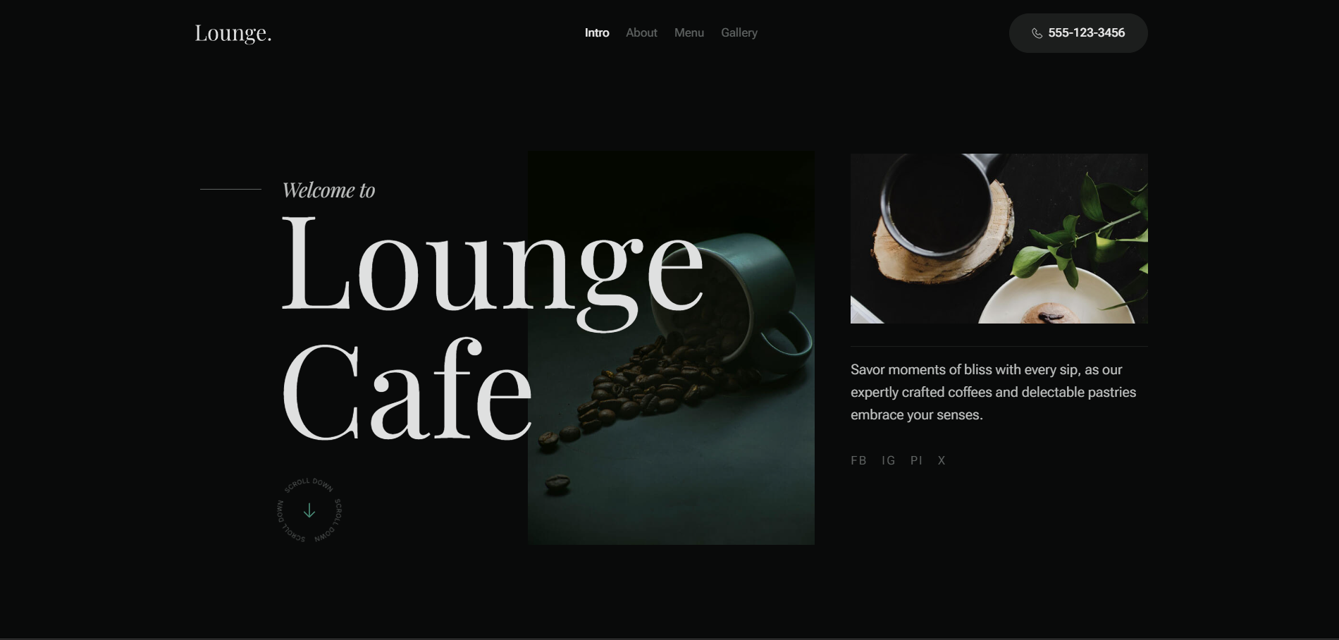 Cafe Identity Branding